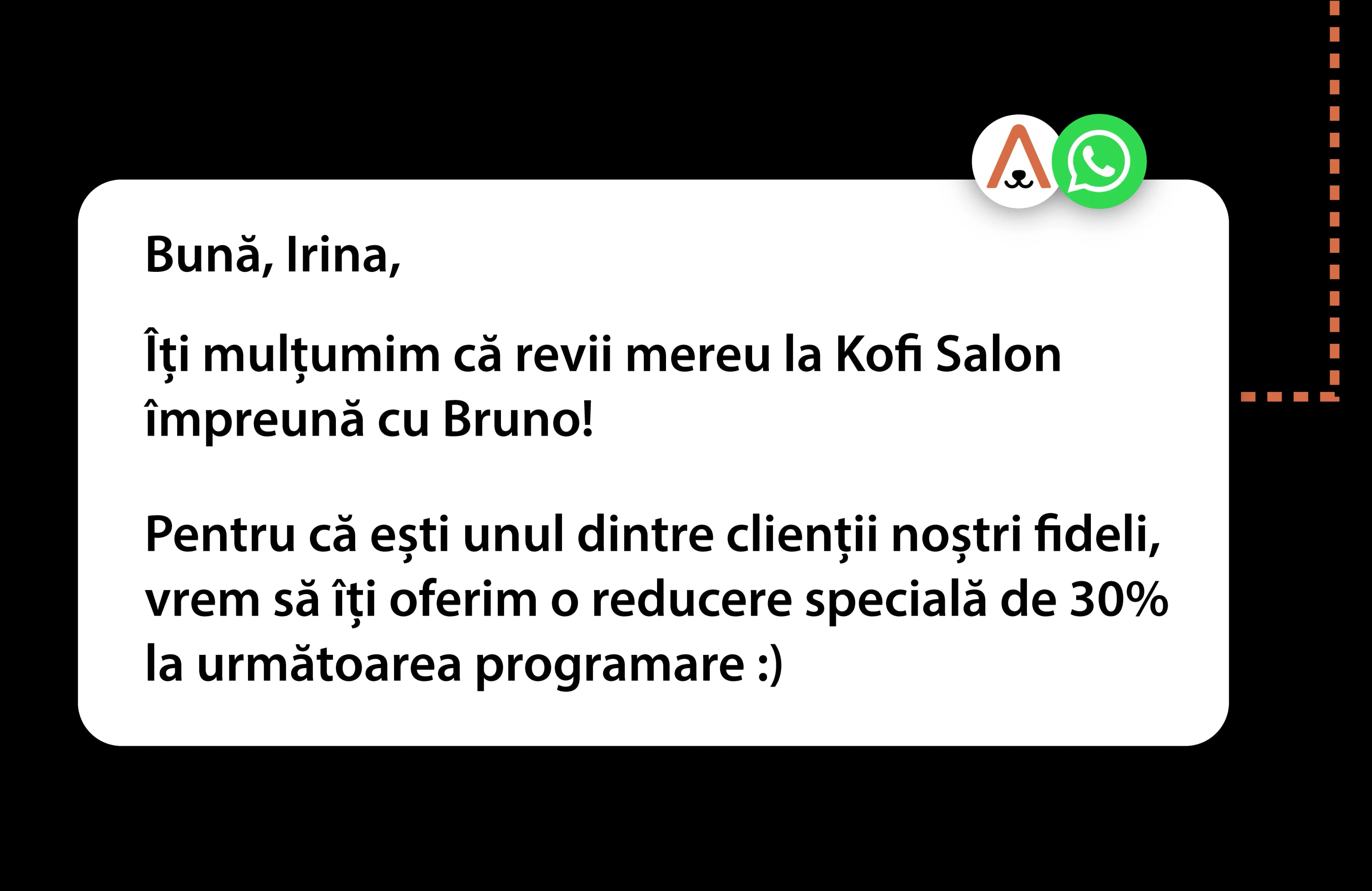 Program de fidelitate prin mesaje